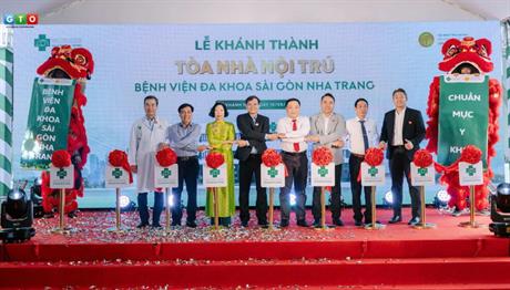 BỆNH VIỆN ĐA KHOA SÀI GÒN NHA TRANG ĐƯA VÀO HOẠT ĐỘNG TÒA NHÀ NỘI TRÚ MỚI, BỔ SUNG 134 GIƯỜNG BỆNH